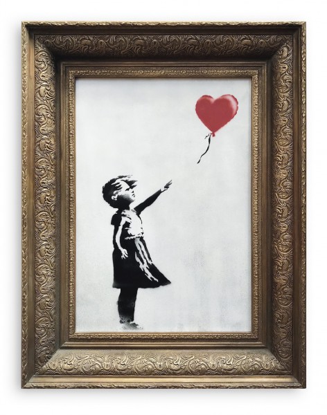 Banksy B. 1974 GIRL WITH BALLOON HD