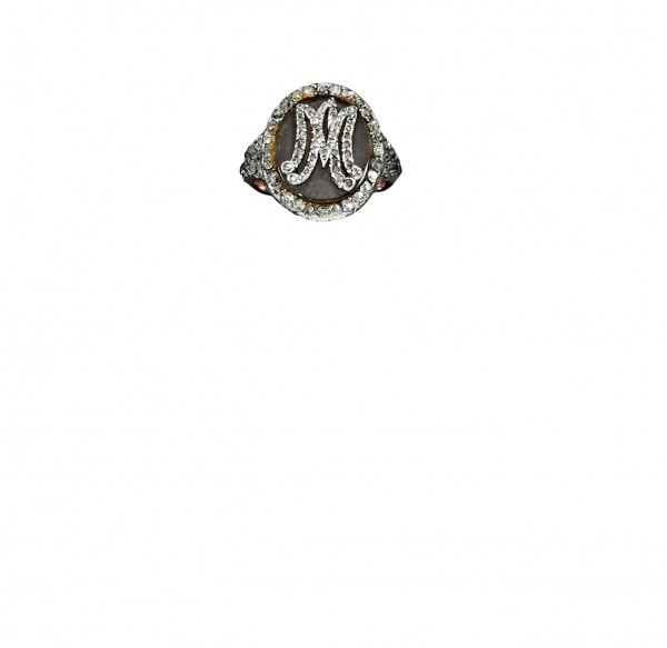 Diamond and woven hair ring, 18th century - Sotheby's Geneva 14 Nov 2018