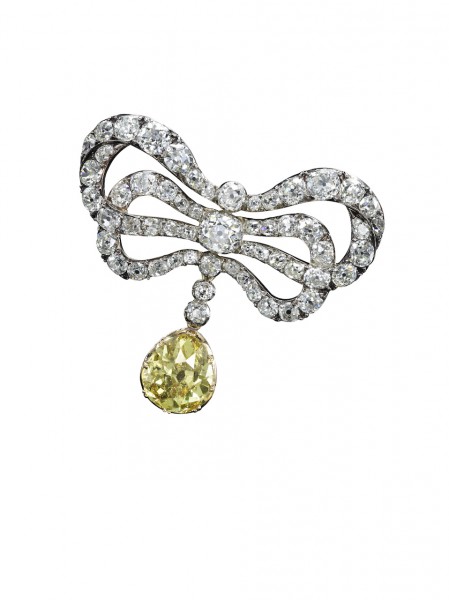 Diamond brooch, second half of the 18th century - Royal Jewels from the Bourbon Parma Family - Sotheby's Geneva 14 Nov 2018